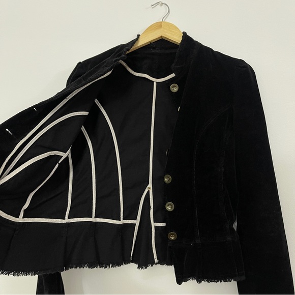 Black Corduroy Jacket- size S - Picture 5 of 14
